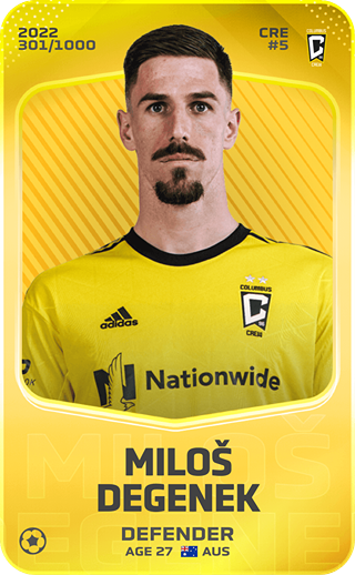 Milos Degenek - limited