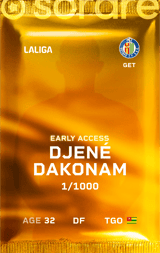 Djené Dakonam - limited