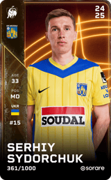 Serhiy Sydorchuk - limited