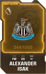 Alexander Isak - limited