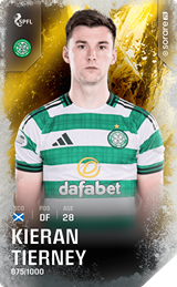 Kieran Tierney - limited
