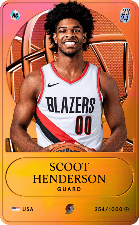 Scoot Henderson Cards – Collect and Trade • Sorare