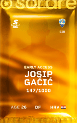 Josip Gačić - limited