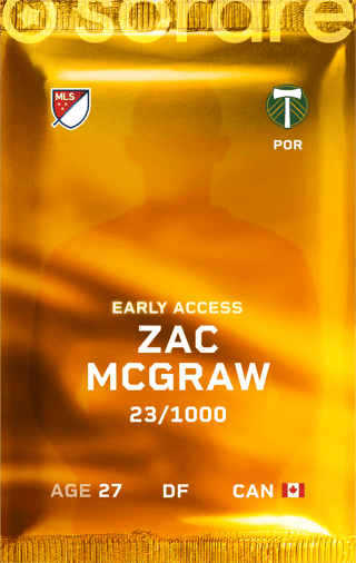 Zac McGraw - limited