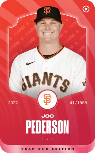 Joc Pederson - rare