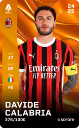 Davide Calabria - limited