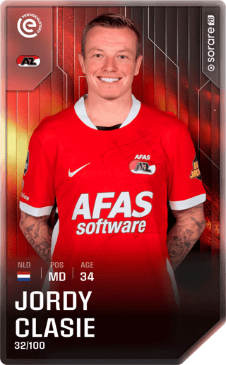 Jordy Clasie - rare