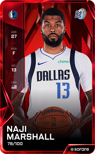 Naji Marshall - rare