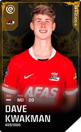 Dave Kwakman - limited