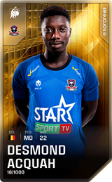 Desmond Acquah - limited