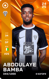 Abdoulaye Bamba - limited