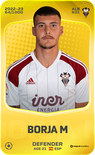 Borja&nbsp;M - limited