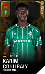 K. Coulibaly - limited