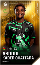 Abdoul Ouattara - limited