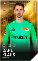 Carl Klaus - limited