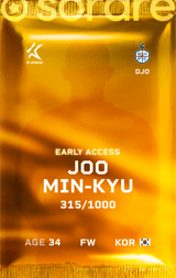 Joo Min-Kyu - limited