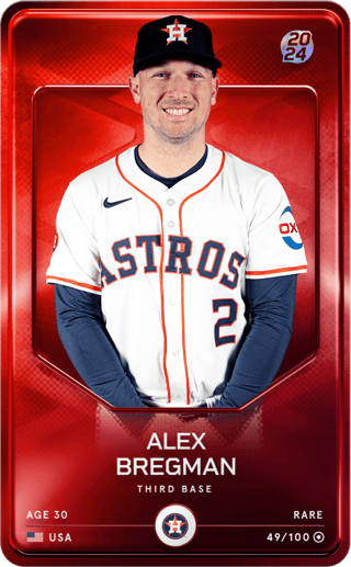 Alex Bregman - rare