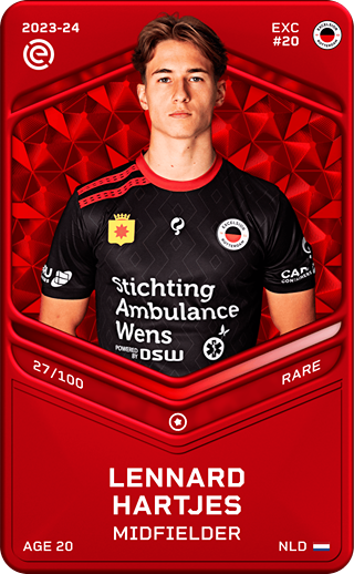 Lennard Hartjes - rare