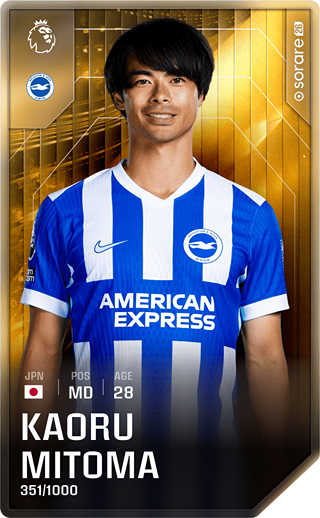 Kaoru Mitoma – Player Profile • Sorare
