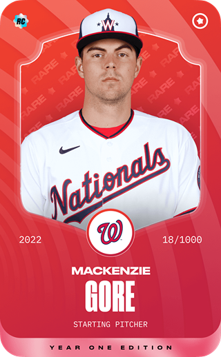 MacKenzie Gore - rare