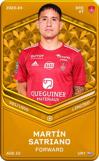 Martín Satriano - limited