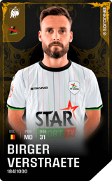 Birger Verstraete - limited