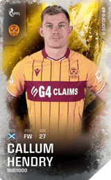 Callum Hendry - limited