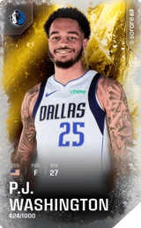 P.J. Washington - limited