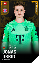 Jonas Urbig - limited