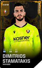 Dimitrios Stamatakis - limited