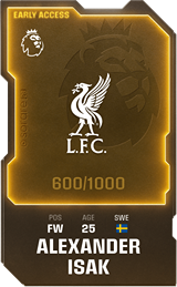 Alexander Isak - limited