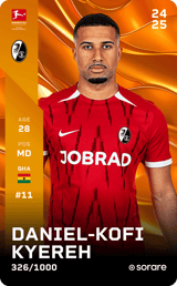Daniel-Kofi Kyereh - limited
