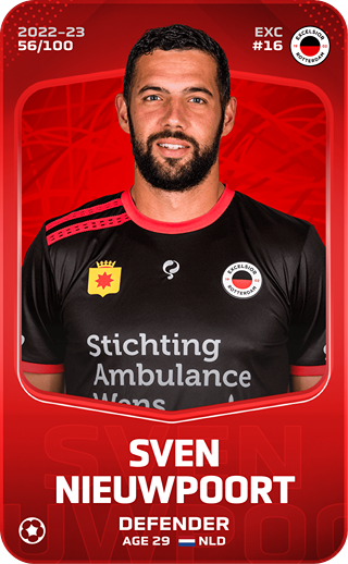 Sven Nieuwpoort - rare