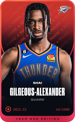 Shai Gilgeous-Alexander - rare