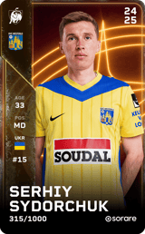 Serhiy Sydorchuk - limited