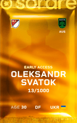 Oleksandr Svatok - limited