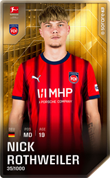 Nick Rothweiler - limited