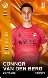 Connor van den Berg - limited