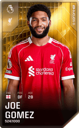Joe Gomez - limited