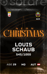 Louis Schaub - limited