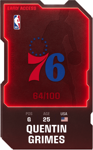 Quentin Grimes - rare