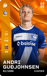 Andri Guðjohnsen - limited