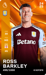 Ross Barkley - limited