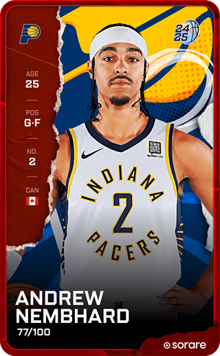 Andrew Nembhard - rare