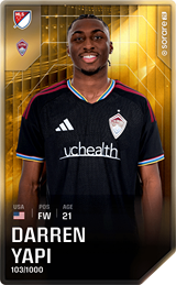 Darren Yapi - limited