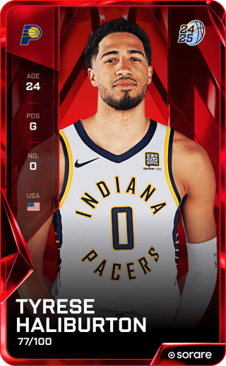 Tyrese Haliburton - rare