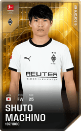 Shuto Machino - limited