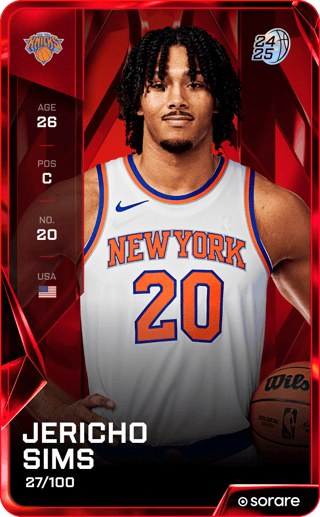 Jericho Sims - rare