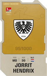 Jorrit Hendrix - limited
