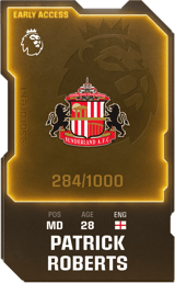 Patrick Roberts - limited
